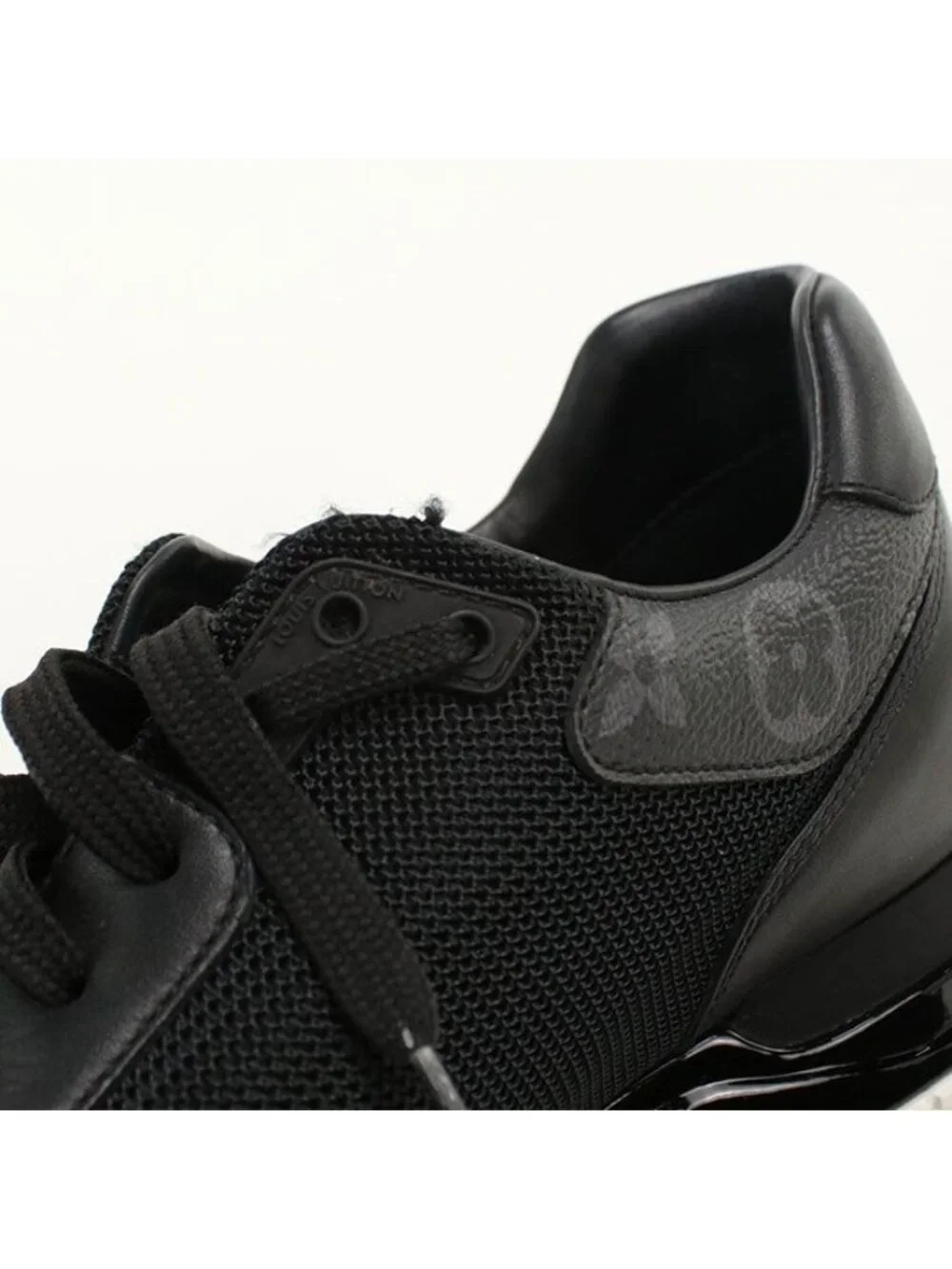Louis Vuitton Run Away Sneakers Eclipse Mesh